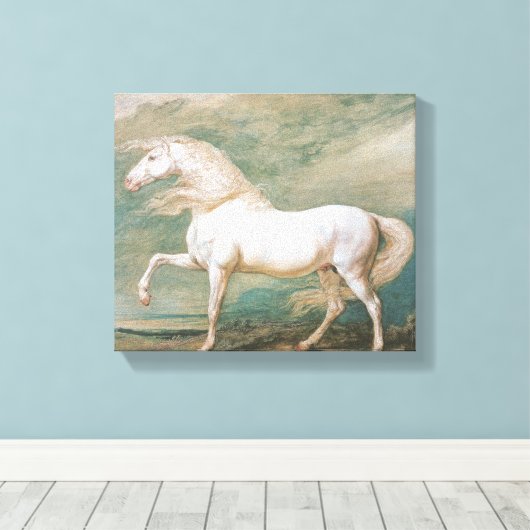 "Adonis" door James Ward Canvas Afdruk (Insitu (Houten vloer))