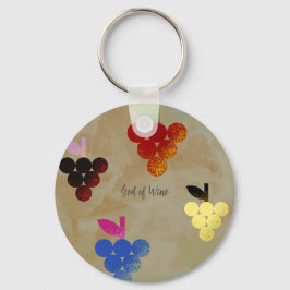 Adonis God van de Wijn Sleutelhanger