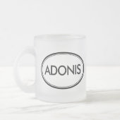 Adonis Matglas Koffiemok (Links)