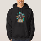Adopt a Cat Raccoon Opossum Skunk Trash Pandas Str Hoodie (Voorkant)