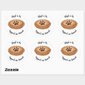 Adopt a Pie Animal Rescue Support Ronde Sticker (Vel)