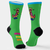 Adopt Don’t Shop - Parrots Crew Socks Sokken (Gebogen)