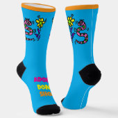 Adopt Don’t Shop - Snakes Crew Socks Sokken (Gebogen)