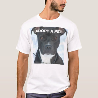 ADOPT EEN PET T-SHIRT