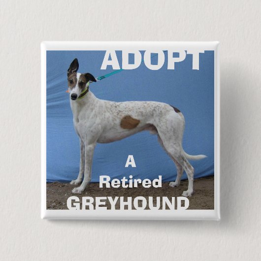 ADOPT (WBD) v.2 Vierkante Button 5,1 Cm (Voorkant)