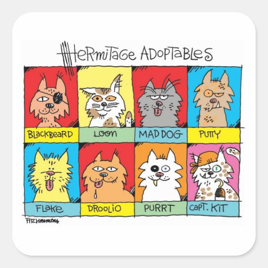 Adoptables - Stickers (Devant)