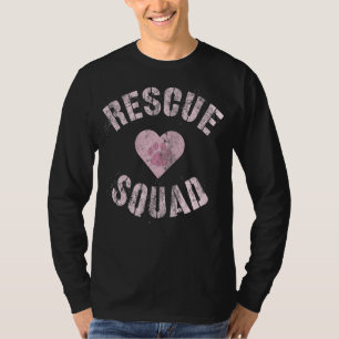 Adopteer Animal Rescue Squad Wilde Katten Honden P T-shirt