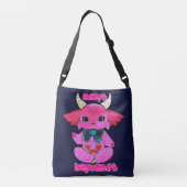 Adopteer een baphomet crossbody tas (Achterkant)