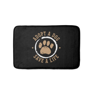 Adopteer een hond Save A Life Animal Rights Honden Badmat