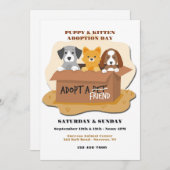 Adopteer een uitnodiging voor een vriend (Voorkant / Achterkant)