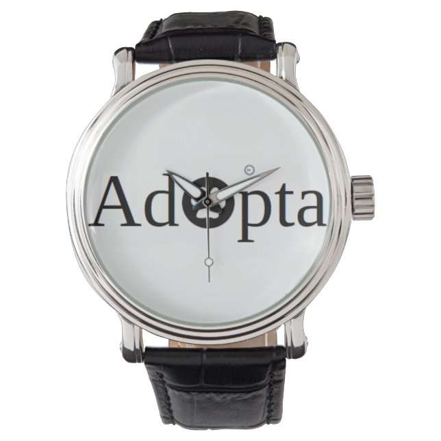 Adopteer Horloge (Voorkant)