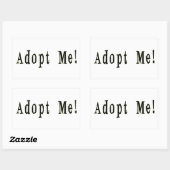 Adopteer me Sticker (Vel)