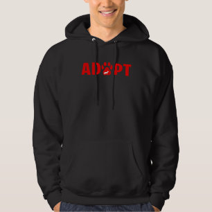 Adopteer Niet Kopen Duitse Herder Hoodie