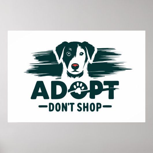 Adopteer niet winkelen 2 poster (Voorkant)