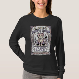 Adopteer Niet Winkelen Kat Kat Reddings Adoptie Vi T-shirt