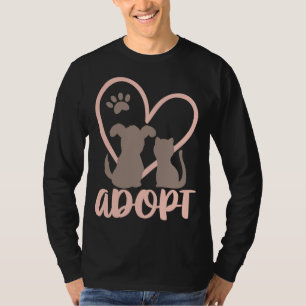 Adopteer Rescue Pet Owner Rescue Mam of Pap - Hond T-shirt