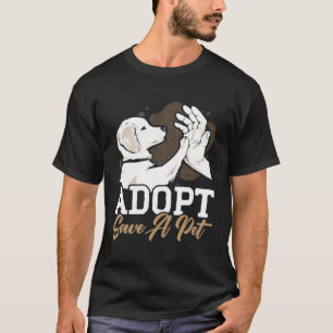 Adopteer Save A Pet Animal Rights Activist Animal T-shirt