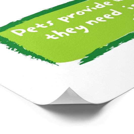 Adopter Un Poster Pour Animaux De Compagnie (Coin)