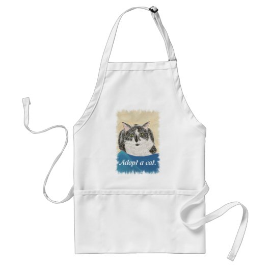 Adopter un tablier de promotion pour chat (Devant)