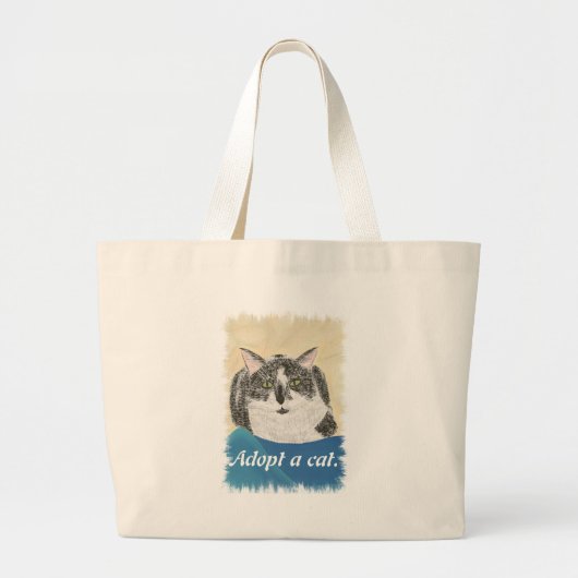 Adopter une promotion de chat Sacs en toile (Devant)