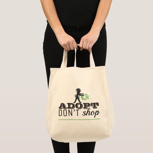 Adoptez Don't Shop, Sac for Life (Devant (produit))