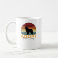 Adoptez Ne pas Acheter Newfy Chig Mug - Abri cadea