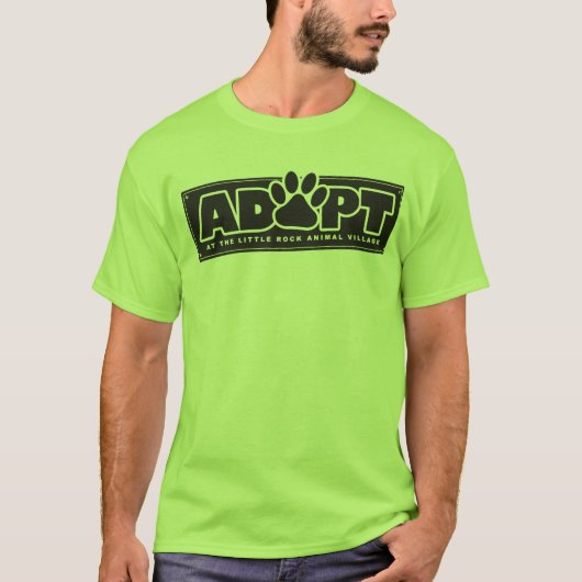 "Adoptez T-shirt à LRAV" (Devant)