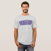 "Adoptez T-shirt à LRAV" (Devant entier)