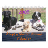 Adoptez un calendrier d'animal d'abri (Protection)