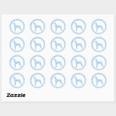 Adoptez un grand Stickers Dane (Feuille)