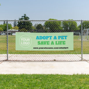 Adoptez une bannière personnalisée pour animaux de