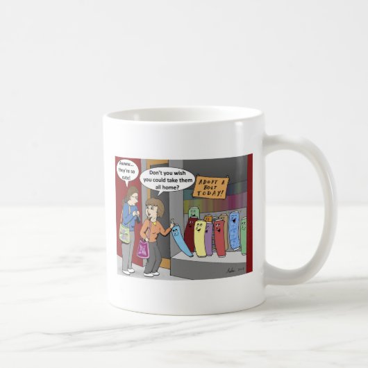 Adoptez une tasse de boulon (Droite)