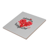 Adoptie Brings Love Tile Tegeltje (Zijkant)