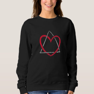 Adoptie Hart Liefde Symbool Foster Kind Mam Pa Di Trui