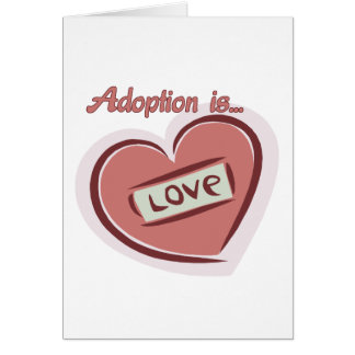 Adoptie is liefde