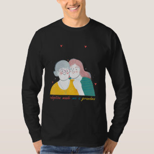 adoptie maakte me een grootmoeder dag t-shirt