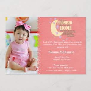Adoptie meisje aankondiging