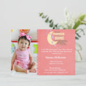 Adoptie meisje aankondiging (Staand voorkant)