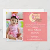 Adoptie meisje aankondiging (Voorkant / Achterkant)