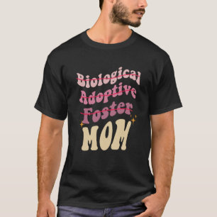 Adoptie Moeder Schattige Moederdag Biologische Ado T-shirt