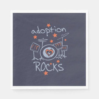 Adoptie Rocks Party Napkin Servet