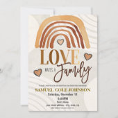 Adoptie Viering Uitnodiging (Voorkant)