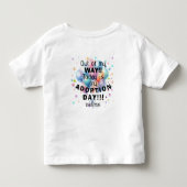 Adoptiedag  kinder shirts (Achterkant)