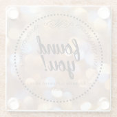 Adoptiereünie Glazen Onderzetter (Achterkant)