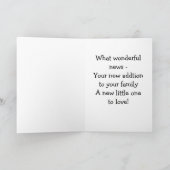 ADOPTIEWENSEN MET TEDDYBEAR KAART (Binnen)