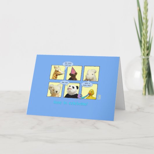 Adoption Baby Boy Animals dans la carte Windows (Devant)