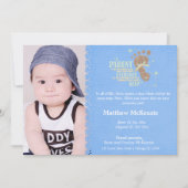 Adoption Boy Faire-part (Devant)