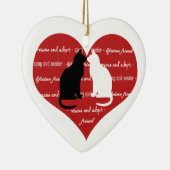 Adoption de chats, secourir ornement cardiaque (Droite)