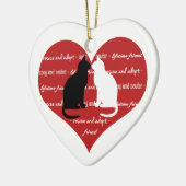 Adoption de chats, secourir ornement cardiaque (Gauche)