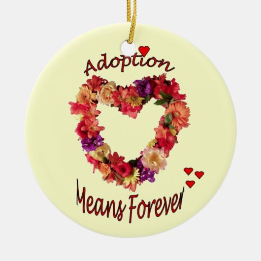 Adoption Forever Ornament (Voorkant)